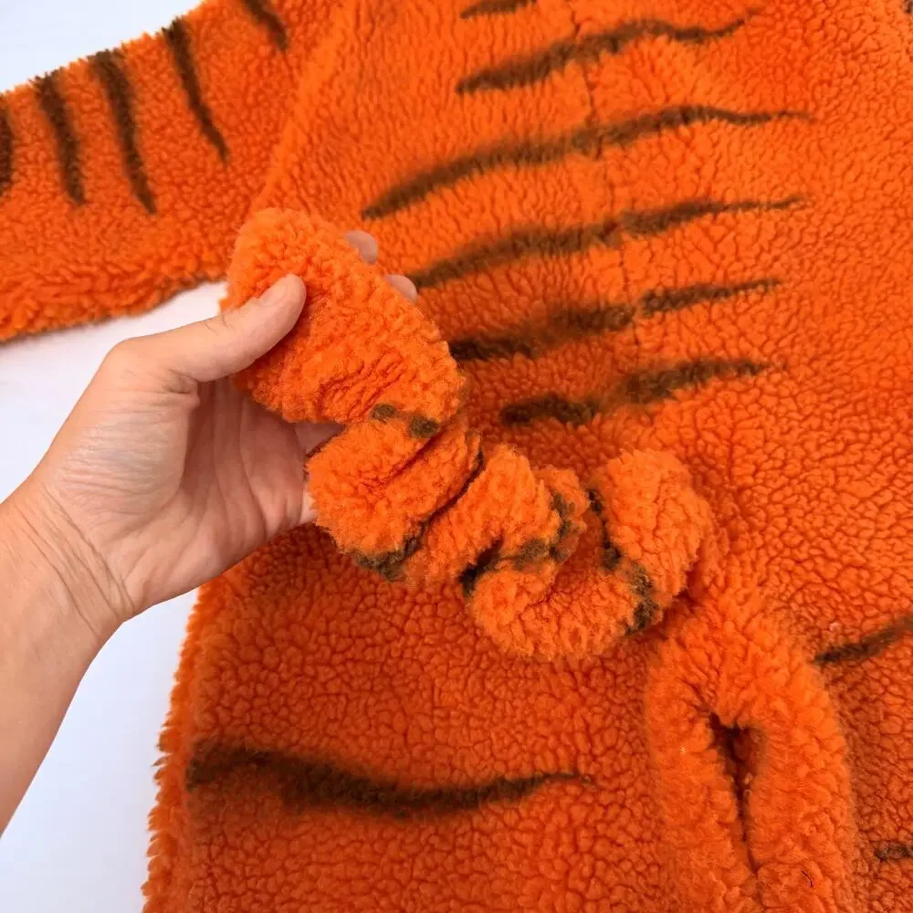 Vintage 90s Disney Store Winnie The Pooh TIGGER Full Body Costume Sz 2-4T